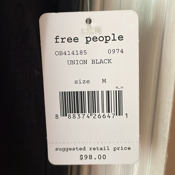 NWT Free People Black Maxi Dress - Picture 3 of 6